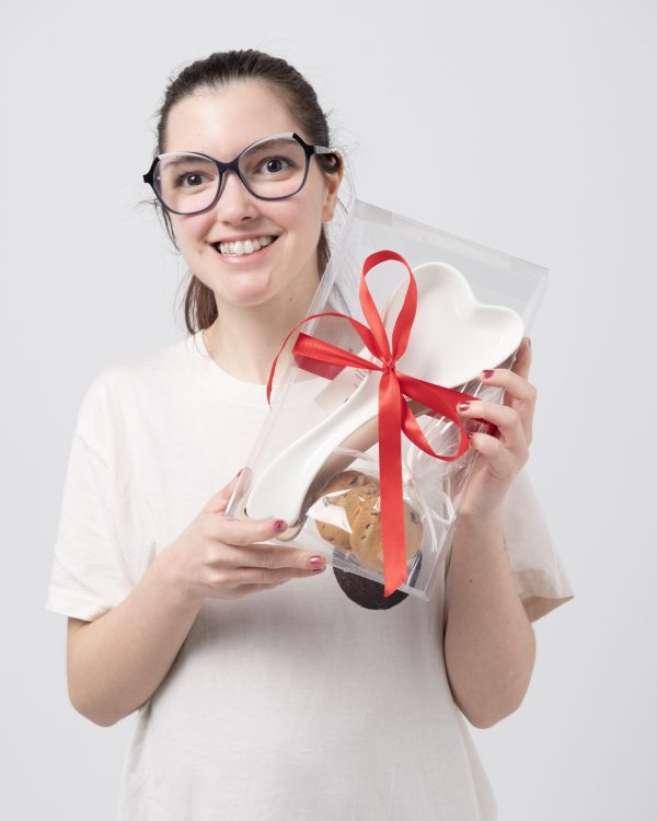 Cuore di ceramica e legno
